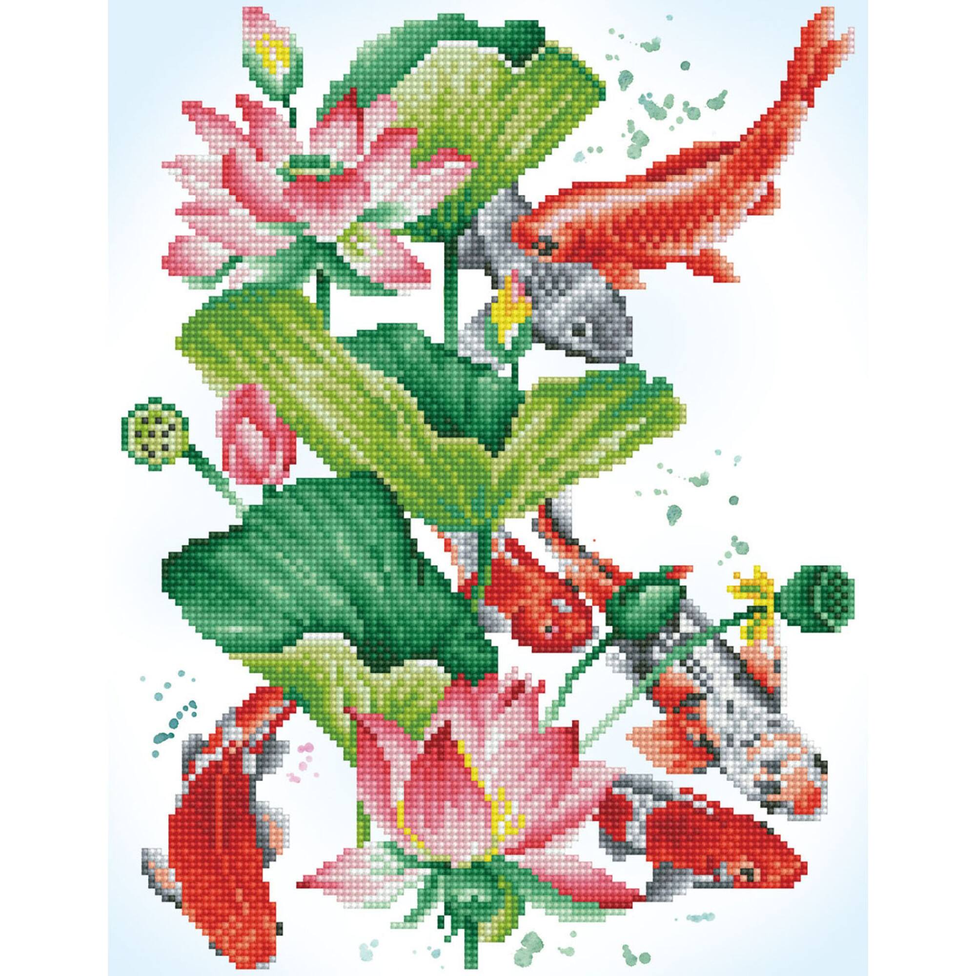 Diamond Dotz® Koi Portrait Diamond Painting Kit